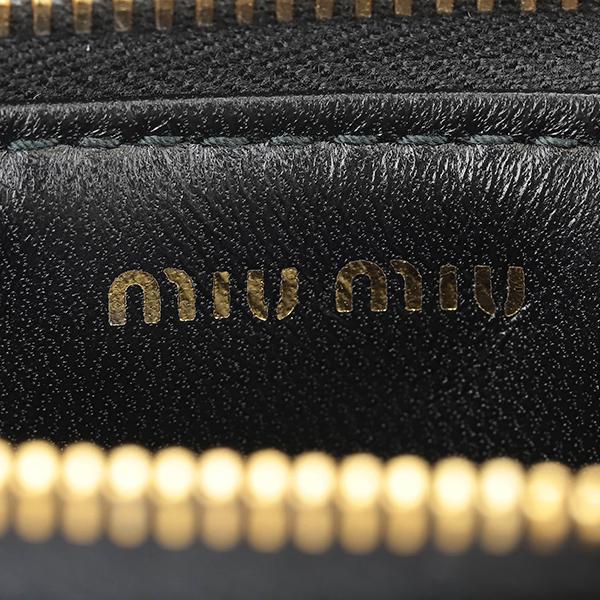 miu miu（ミュウミュウ） 並行輸入 カードケース ドットスタッズ