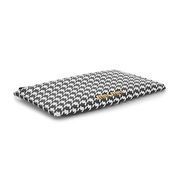 miu ミュウミュウ カードケース プリント レザー 5MB006 2F38 miu ミュウミュウ カードケース プリント レザー 5MB006 2F38
