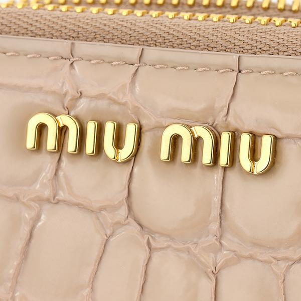 『最大5,000円OFFクーポン』ミュウミュウ カードケース MIU MIU クロコダイル プリント レザー 5MC078 2DQ8 F0NZ2｜brstring｜06