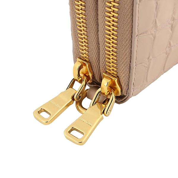 miu ミュウミュウ カードケース MIU クロコダイル プリント miu ミュウミュウ カードケース MIU クロコダイル プリント