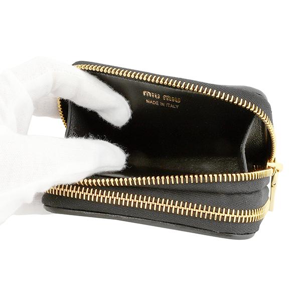 miu miu（ミュウミュウ） 並行輸入 カードケース マテラッセ ナッパ