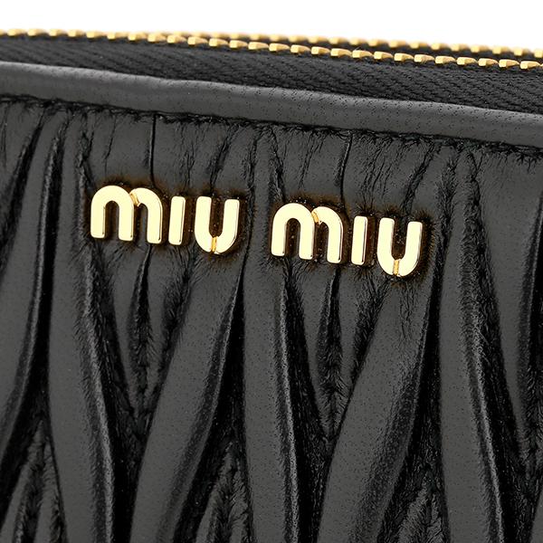 miu miu（ミュウミュウ） 並行輸入 カードケース マテラッセ ナッパ