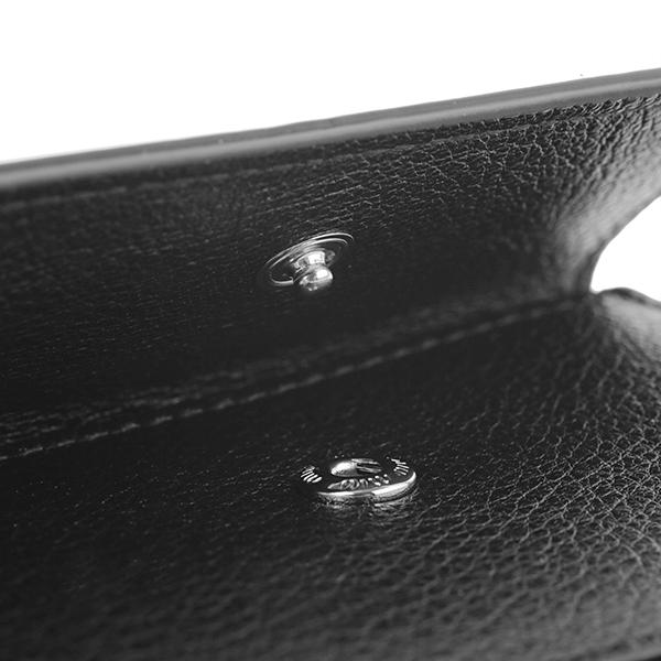 並行輸入 ミュウミュウ カードケース MIU MIU マドラス パール 5MC081 2F3R  F0002レディース ブラック 黒 | miu miu | 06