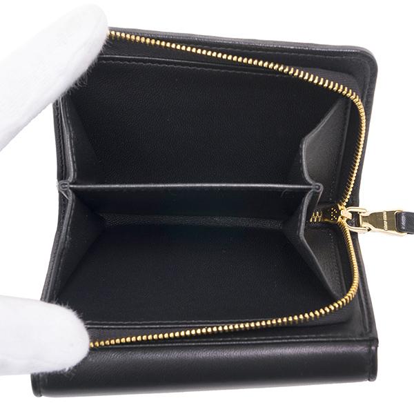 miu 並行輸入 ミュウミュウ 2つ折り財布 ブラック 黒 MIU 5ML002