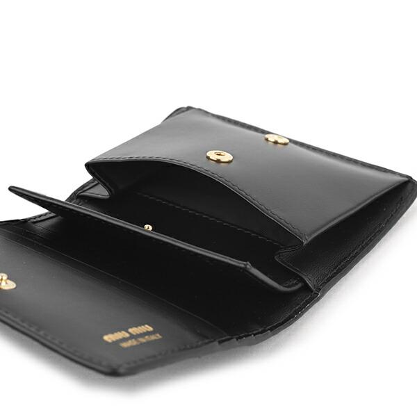 良品 ミュウミュウ 2つ折り財布 5MV204 MIU MIU クロコプリン 良品 ミュウミュウ 2つ折り財布 5MV204 MIU MIU クロコプリン