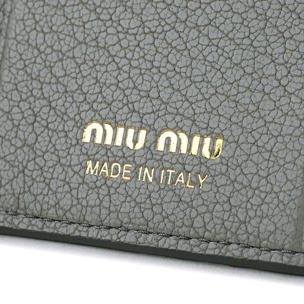 miu ミュウミュウ キーケース MIU マドラスフィオッコ 5PG222 MAD 2D7A  