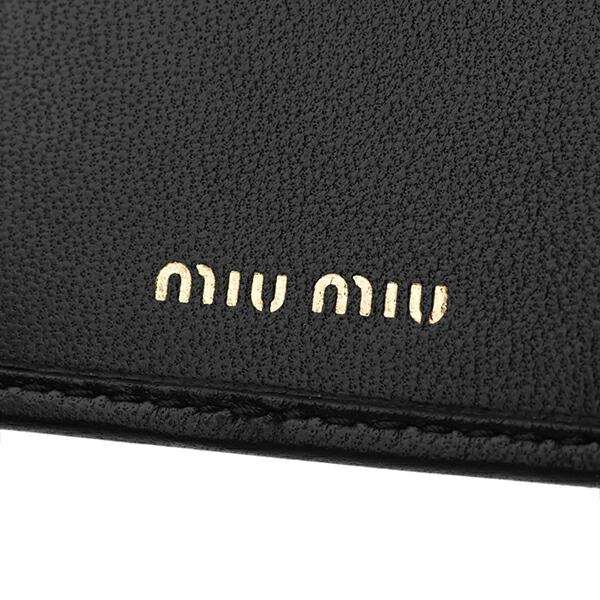 miu ミュウミュウ キーケース MIU ドットスタッズ 5PG222 2DRA miu ミュウミュウ キーケース MIU ドットスタッズ 5PG222 2DRA