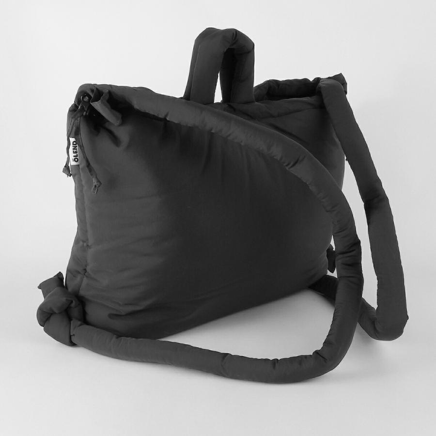 並行輸入 オレンド ショルダーバッグ ラージ オナ ソフトバッグ ブラック 4WAY トート 軽量 LARGE ONA SOFT BAG BLACK | OLEND | 07
