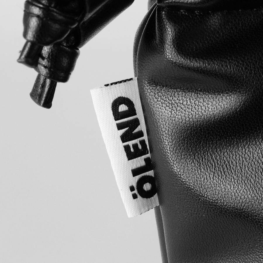 並行輸入 オレンド ショルダーバッグ OLEND マイクロオナ ヴィーガンレザー MICRO ONA VEGAN LEATHER BLACKユニセックス ブラック 黒 | OLEND | 08