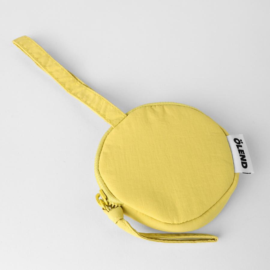 並行輸入 オレンド ポーチ OLEND サーキュラー ミニパース CIRCULAR MINI PURSE LIME ユニセックス ライトイエロー 黄色 | OLEND | 03