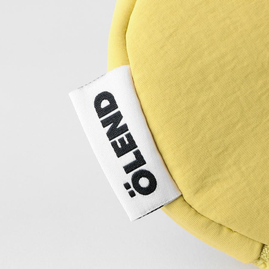 並行輸入 オレンド ポーチ OLEND サーキュラー ミニパース CIRCULAR MINI PURSE LIME ユニセックス ライトイエロー 黄色 | OLEND | 06