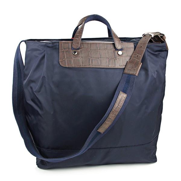 並行輸入 オロビアンコ  トートバッグ ナイロン 0466 TOTEMZIP 12 ネイビー 爆買 | Orobianco | 01