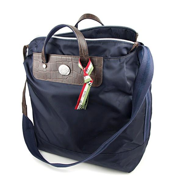並行輸入 オロビアンコ  トートバッグ ナイロン 0466 TOTEMZIP 12 ネイビー 爆買 | Orobianco | 03