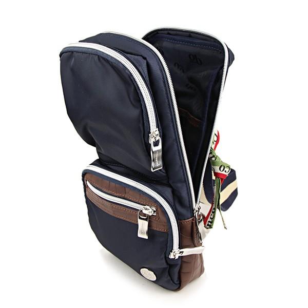 並行輸入 オロビアンコ  ウエストバッグ・ボディバッグ ナイロン 0627 COMPAKTION-F 12 ネイビー 爆買 | Orobianco | 03