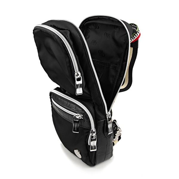 並行輸入 オロビアンコ  ウエストバッグ・ボディバッグ ナイロン 0627 COMPAKTION-F 99 ブラック 黒 爆買 | Orobianco | 03