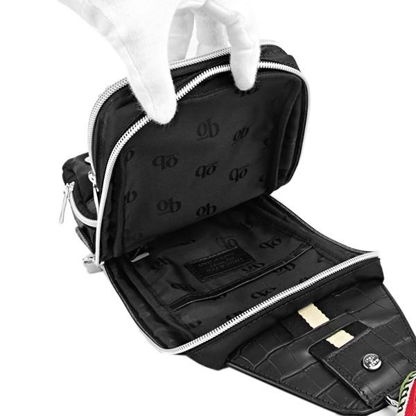 並行輸入 オロビアンコ  ウエストバッグ・ボディバッグ ナイロン 0627 COMPAKTION-F 99 ブラック 黒 爆買 | Orobianco | 05