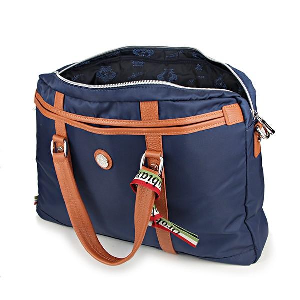 並行輸入 オロビアンコ  ブリーフケース ナイロン ISAAC-G 12 ブルー 青 爆買 | Orobianco | 03