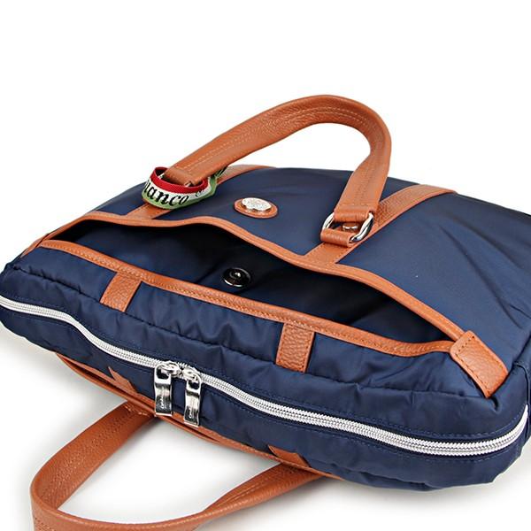 並行輸入 オロビアンコ  ブリーフケース ナイロン ISAAC-G 12 ブルー 青 爆買 | Orobianco | 04