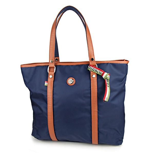 並行輸入 オロビアンコ  トートバッグ ナイロン LORIS-G 12 ブルー 青 爆買 | Orobianco