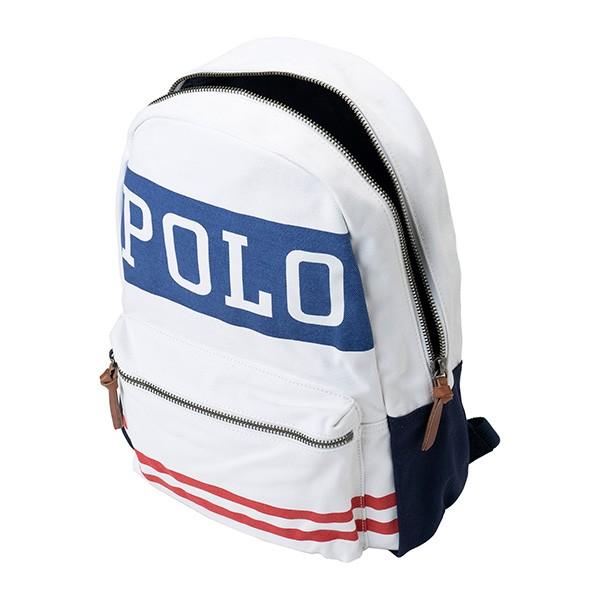 ポロ ラルフローレン リュックサック ホワイト 白 POLO RALPH LAUREN