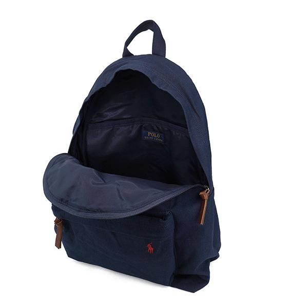 ♻️美品♻️ポロラルフローレン♻️リュック♻️ネイビー♻️丸洗い可能 中古・古着通販】POLO RALPH LAUREN (ポロ・ラルフローレン) リュック