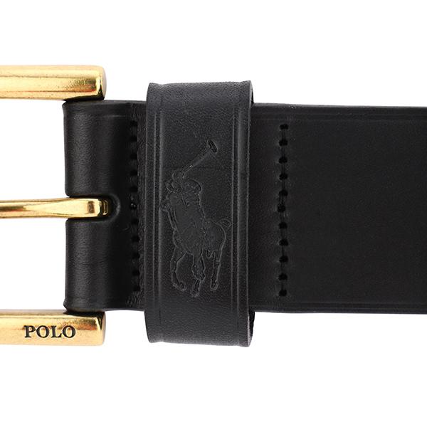 【希少】Polo Ralph Lauren ベルト イタリア製 レザー 蹄鉄 黒 希少】Polo Ralph Lauren ベルト イタリア製 レザー 蹄鉄 黒