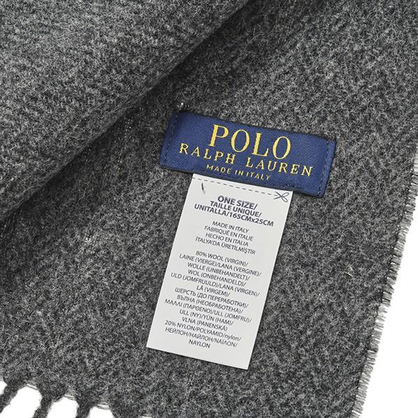 並行輸入 ポロ ラルフローレン マフラー・ストール リバーシブルステイブルプレイド PC0229 013 ライトグレー系 爆買 | POLO RALPH LAUREN | 03