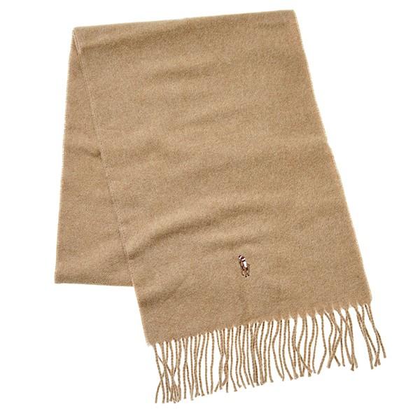 並行輸入 ポロ ラルフローレン マフラー・ストール クラシックウールブレンドマフラー PC0253 230 ブラウン 茶 爆買 | POLO RALPH LAUREN