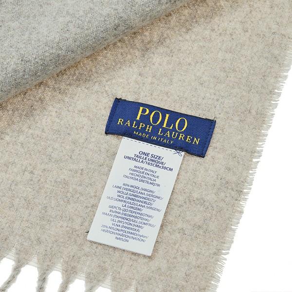 並行輸入 ポロ ラルフローレン マフラー・ストール クラシックウールブレンドマフラー PC0253 236 ベージュ系 爆買 | POLO RALPH LAUREN | 03