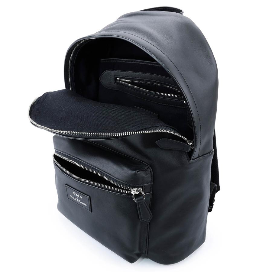 POLO RALPH LAUREN レザー バックパック POLO RALPH LAUREN デイバック リュック スムース レザー バック