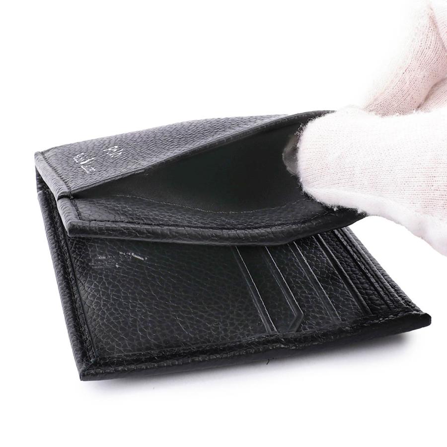 新品 Polo Ralph Lauren 羊革 2つ折り財布 黒　ラルフローレン POLO RALPH LAUREN ポロ ラルフローレン 二つ折り財布 : マルイ