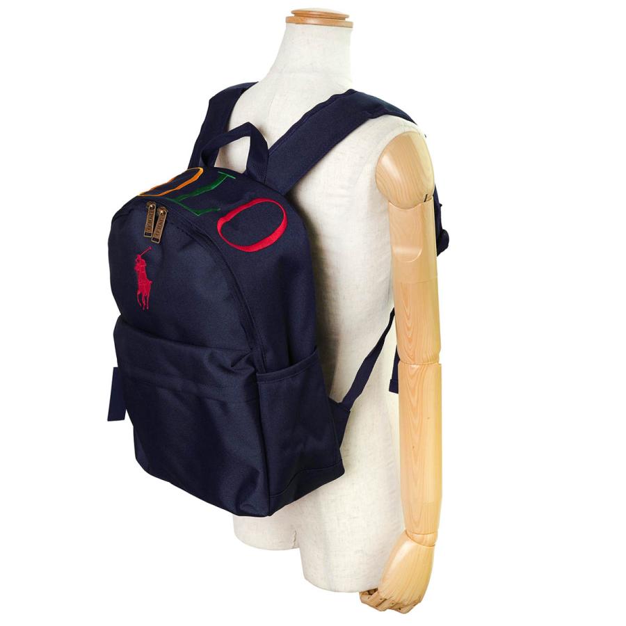 並行輸入 ポロ ラルフローレン リュック POLO RALPH LAUREN  8AR050 BCV レディース ネイビー 紺 爆買 | POLO RALPH LAUREN | 08