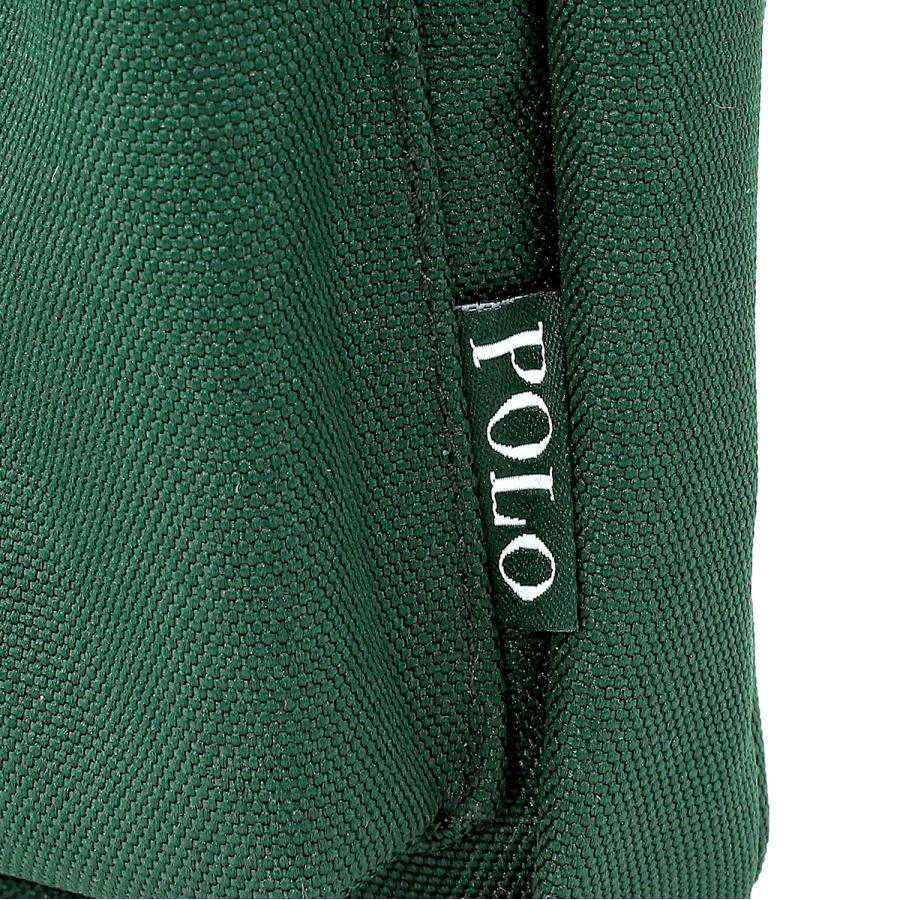 POLO Ralph Lauren ポロラルフローレングリーンショルダーバッグ Polo ID スエードレザー スモール ショルダー バッグ