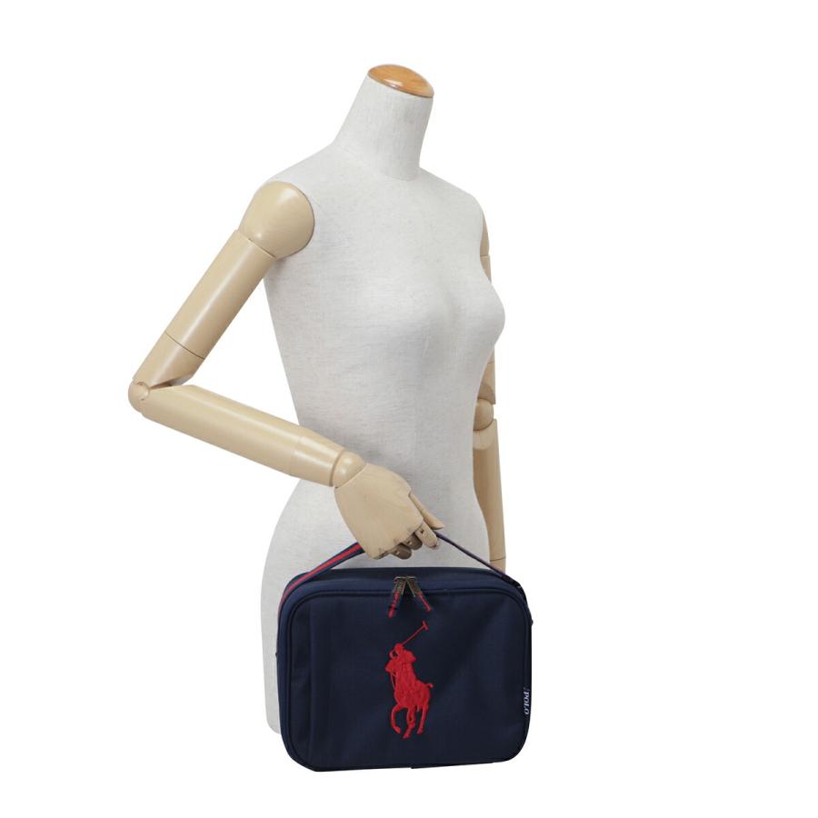 並行輸入 ポロ ラルフローレン ポーチ POLO RALPH LAUREN ビッグポニー 9AR013 BCVユニセックス ネイビー 紺 | POLO RALPH LAUREN | 05