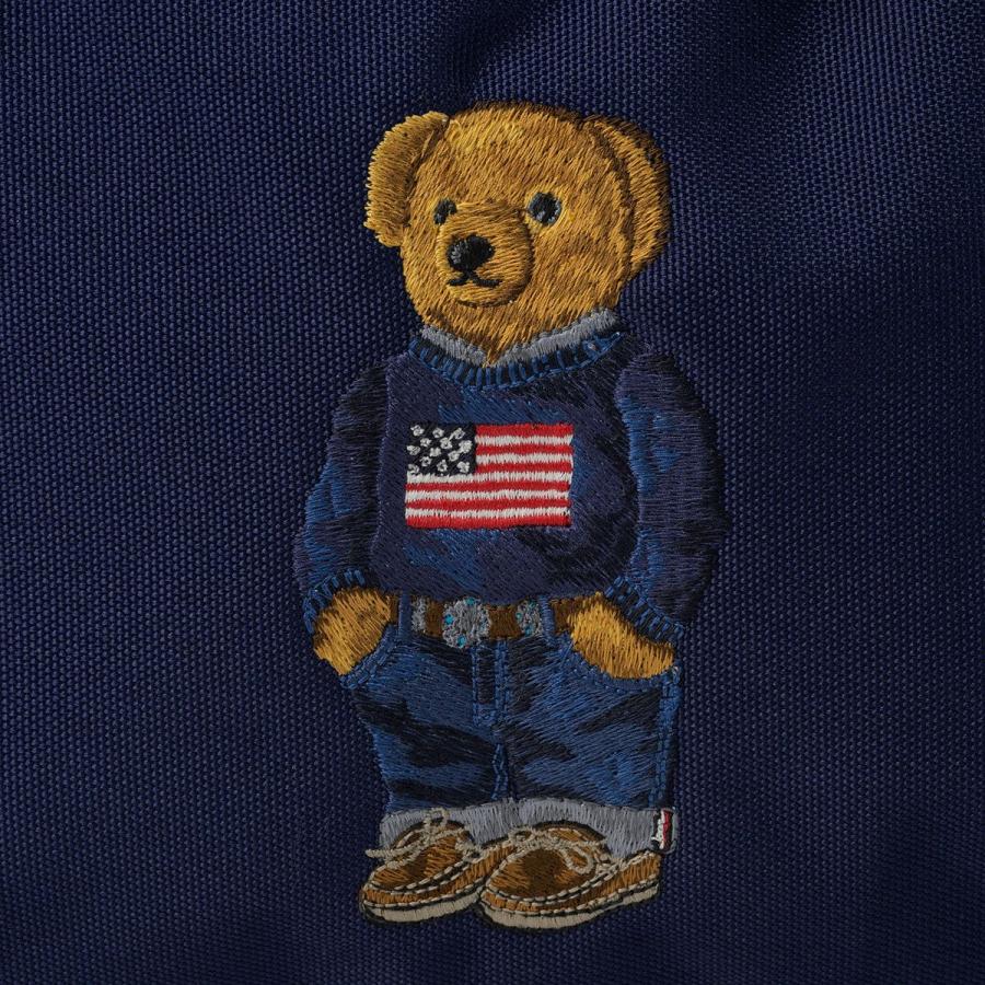 POLO クマ刺繍 ネイビーリュック POLO RALPH LAUREN（ポロ・ラルフローレン） 並行輸入 ポロ ラルフ