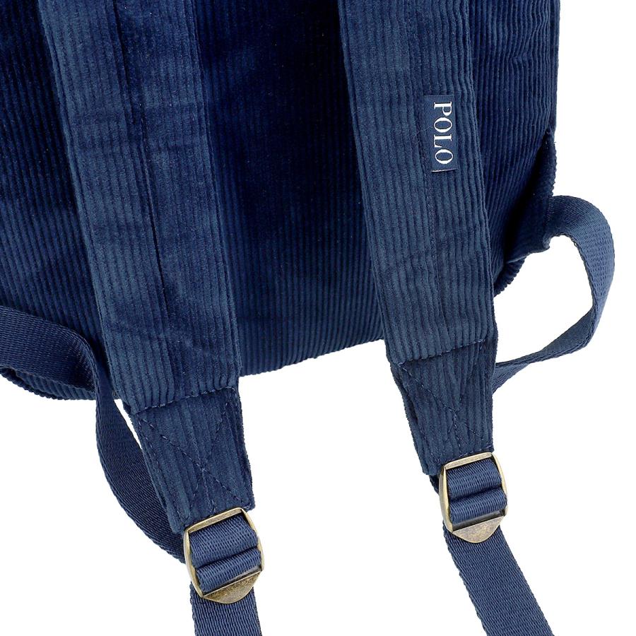 POLO コーデュロイ ネイビー リュック POLO RALPH LAUREN ポロ ラルフローレン リュック リュック