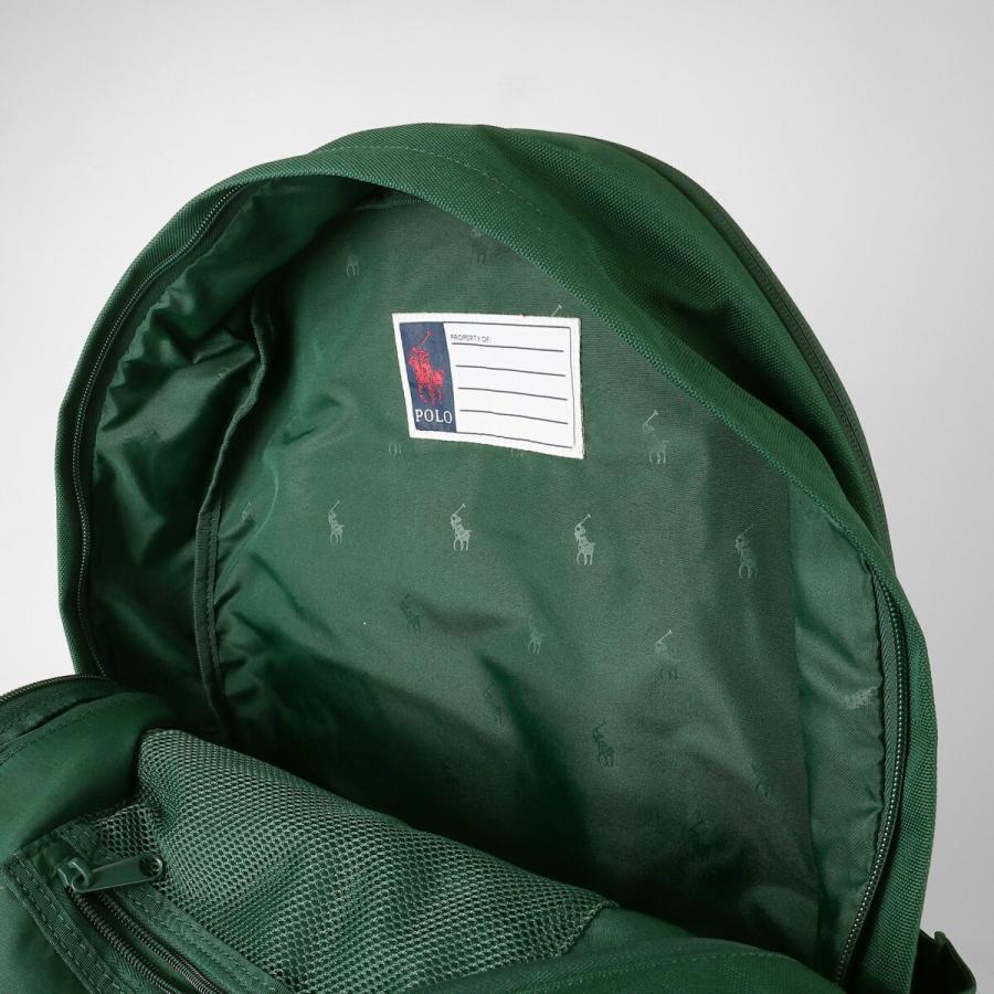 並行輸入 ポロ ラルフローレン リュックサック POLO RALPH LAUREN ビッグポニー 9AR151 ECFユニセックス グリーン 緑 | POLO RALPH LAUREN | 06