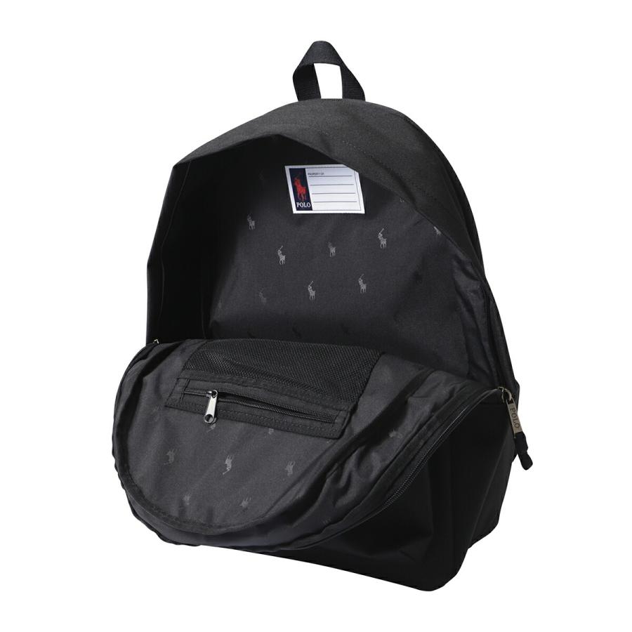 【極美品✨】ポロラルフローレン　リュック　バックパック　バッグ　ポニー刺繍　黒 POLO RALPH LAUREN 【並行輸入品】ポロ ラルフローレン ジュニア