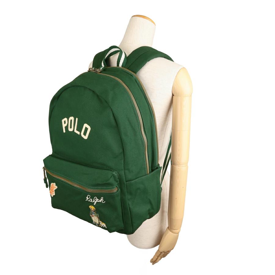ポロラルフローレン　バックパック　カーキ　BOX・紙袋　グリーン　リュックサック ラルフローレン Ralph Lauren ポロラルフローレン Polo Ralph Lauren