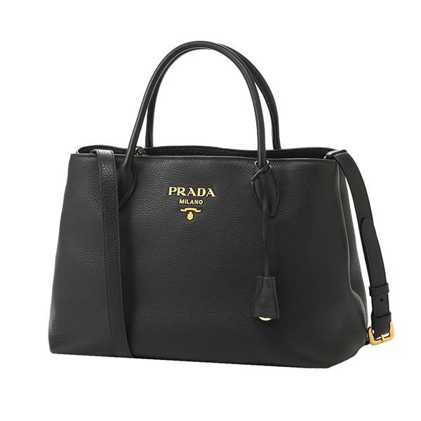 並行輸入 プラダ ハンドバッグ ヴィッテロ ダイノ 1BA579 2BBE F0002 ブラック 黒 爆買 | PRADA