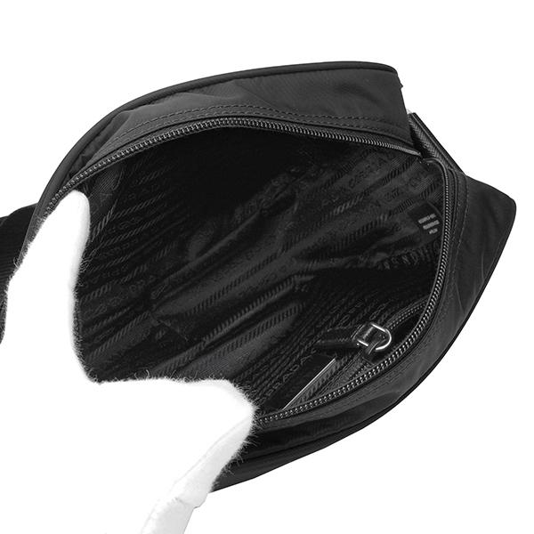 並行輸入 プラダ ショルダーバッグ PRADA ヴェラ 1BC167 RV44 F0002ユニセックス ブラック 黒 | PRADA | 04