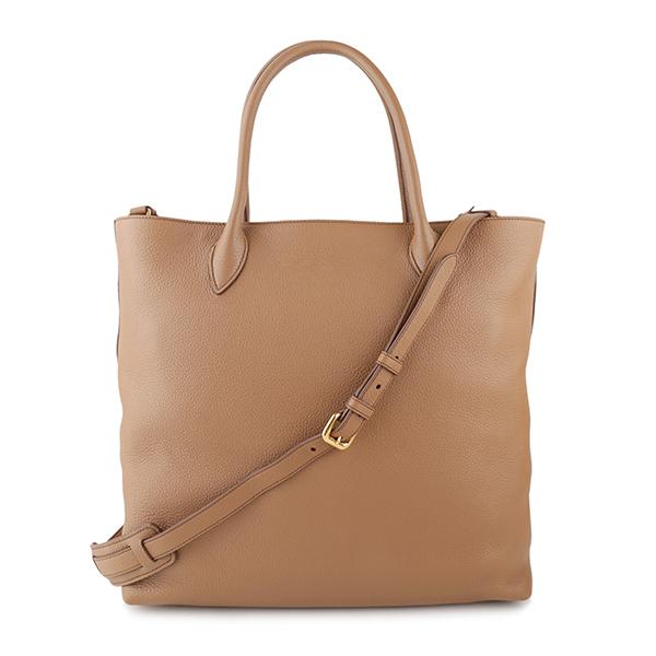 PRADA ヴィッテロダイノ トートバッグ 2way クロスボディ　キャメル PRADA ヴィッテロダイノ トートバッグ 2way クロスボディ キャメル