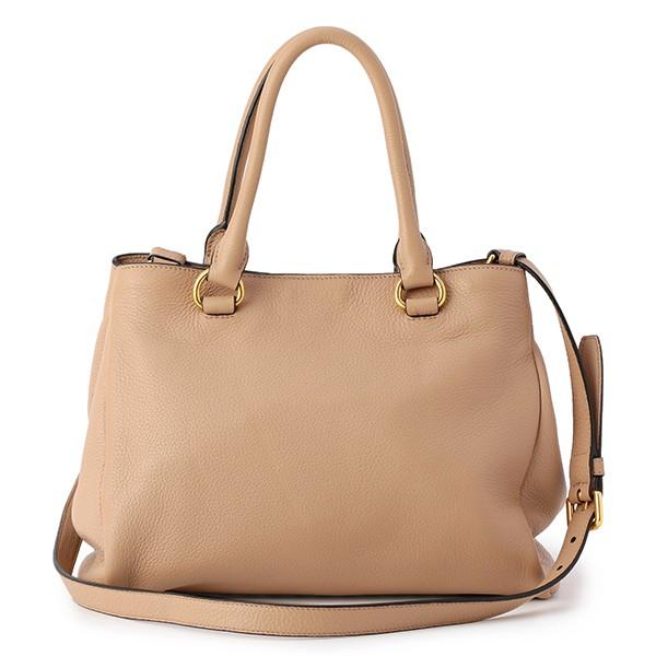 プラダ　バック　グレージュ　ヴィッテロフェニックス　1BG044 2way PRADA（プラダ） 並行輸入 ハンドバッグ ヴィッテロ フェニックス