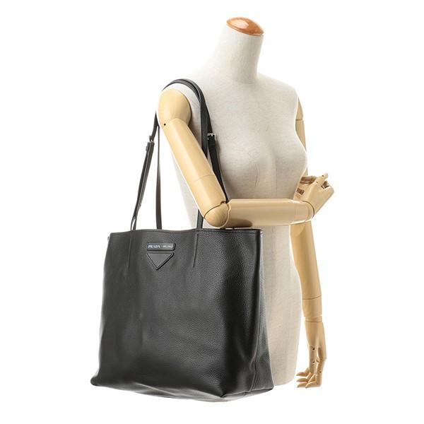 並行輸入 プラダ  トートバッグ サフィアーノルクス 1BG205 2BBE F0002 ブラック 黒 爆買 | PRADA | 05