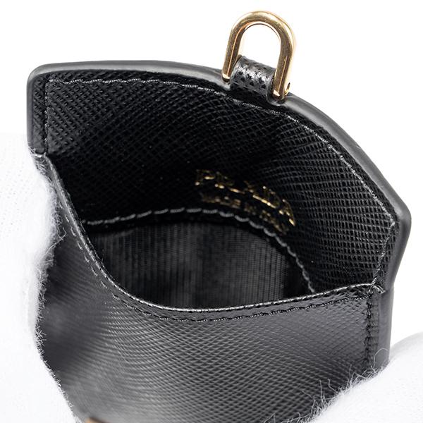 PRADA プラダ カードケース ブラック 黒 1MC007 QWA F0002 PRADA プラダ カードケース ブラック 黒 1MC007 QWA F0002