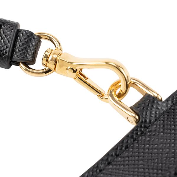 PRADA プラダ カードケース ブラック 黒 1MC007 QWA F0002