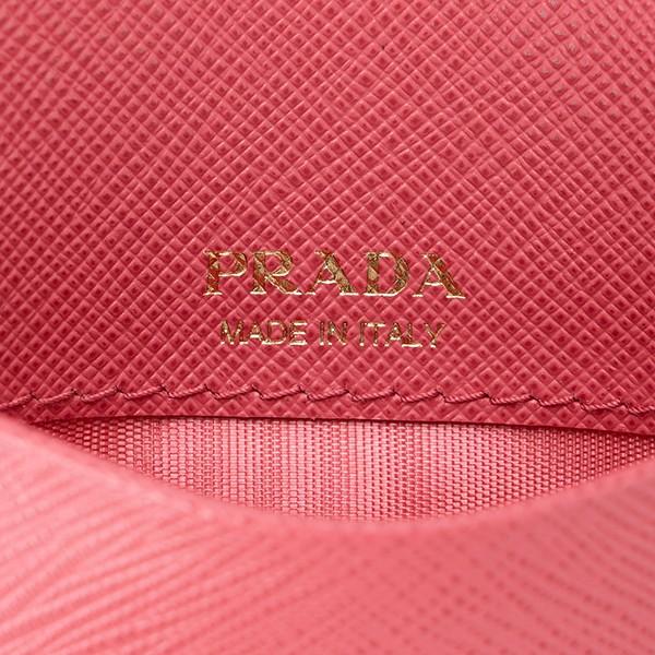 PRADA（プラダ） 並行輸入 カードケース サフィアーノ メタル 1MC026