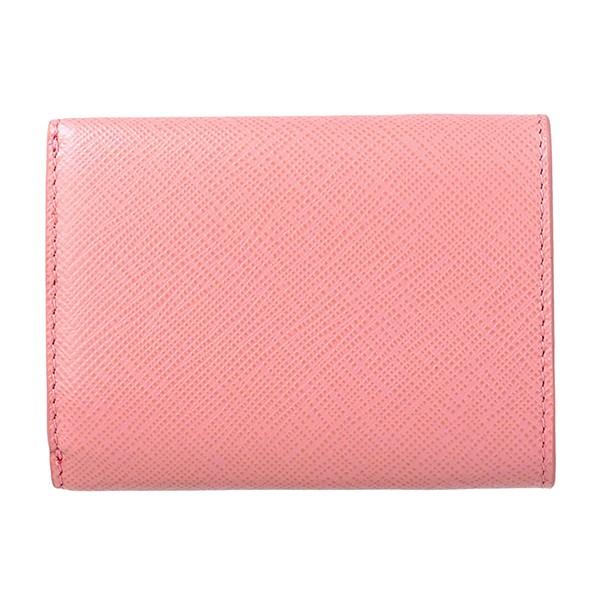 PRADA プラダ 3つ折り財布 サフィアーノ フィオッコ 1MH021 2B7S PRADA プラダ 3つ折り財布 サフィアーノ フィオッコ 1MH021 2B7S