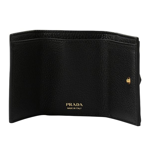 PRADA（プラダ） 並行輸入 3つ折り財布 ヴィッテロ グレイン 1MH021