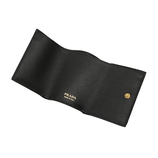PRADA（プラダ） 並行輸入 3つ折り財布 サフィアーノ メタル 1MH021